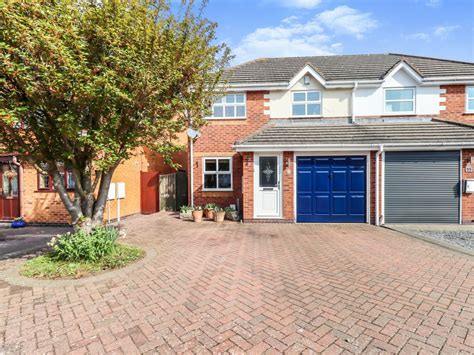 3 Bed Semi Detached House For Sale In Fallow Close Broughton Astley