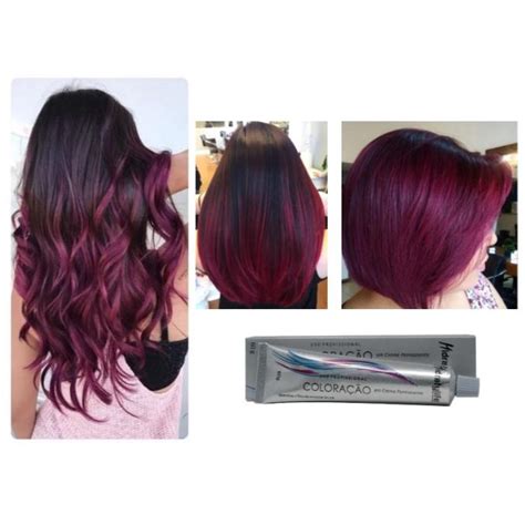 Tinta Cabelo Vinho Marsala 66 26 Coloração 60g Mairibel Shopee Brasil