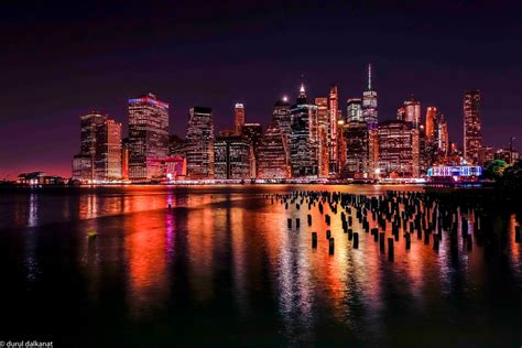 New York City Skyline Night Photography, Fine Art Print, Cityscape, NYC ...