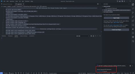 Esp Idf Configure Esp Idf Extension Stuck Vsc Issue