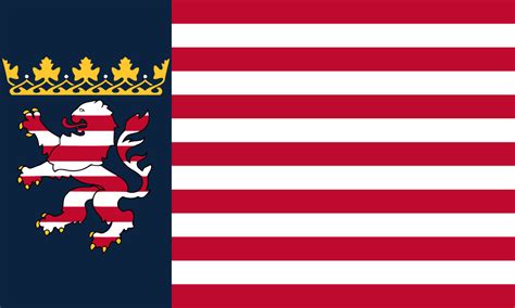 Flag of a Hessian United States : r/vexillology