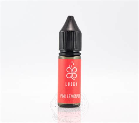 Рідина Lucky Salt Pink Lemonade 15ml 50mg на сольовому нікотині зі