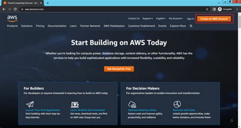 Aws Sign Up Guide