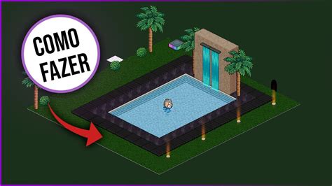 Como Fazer Uma Piscina No Habbo Piscina Profundidade YouTube