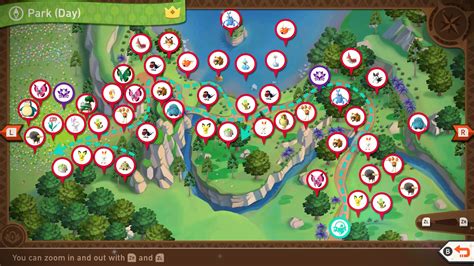 New Pokemon Snap Every Pokemon In Florio Nature Park Day And Where To