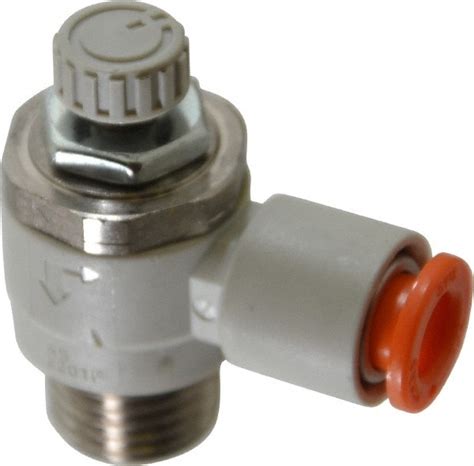 Smc Pneumatics Air Flow Control Valve Flow Control Elbow Tube X