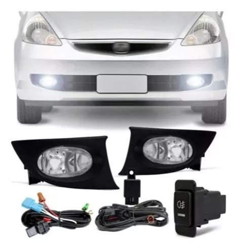 Kit Farol Milha Honda Fit E O Modelo Original Frete Gr Tis