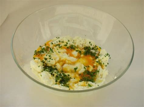 Herzhafte Quarkkn Del Mit B Rlauchsauce Rezept Kochbar De