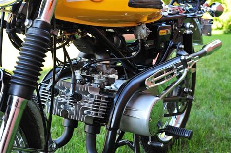 Restored Suzuki T Stinger Photographs At Classic Bikes