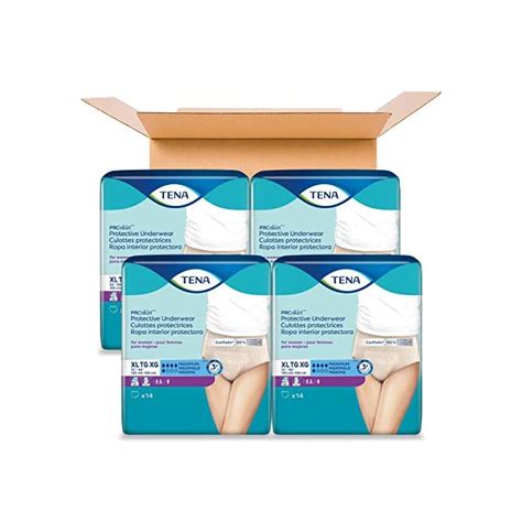 Tena Proskin Maximum Absorbency Incontinence Underwear For Women