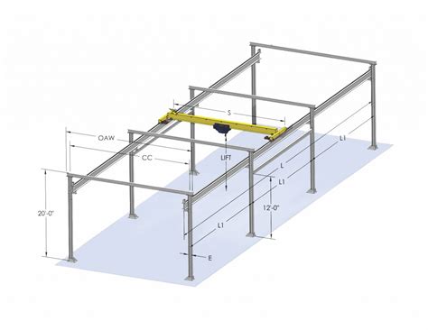 Free Standing Crane System Nomad Emh Inc