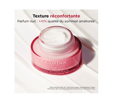 Multi Active Nuit Cr Me Lissante Pour Toutes Les Peaux Ml Clarins