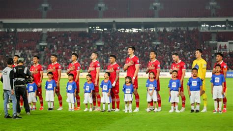 Update Ranking Fifa Timnas Indonesia Turun Peringkat