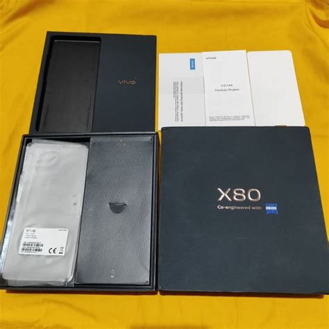 Jual Dus Box Vivo X80 Original Bekas Copotan Asli Bawaan Unit Shopee