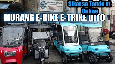 Mga E Bikes Mura Na May Free Stand Fan Pa Mga Golf Cart Na Sikat Dito