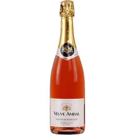 Veuve Ambal Grande Cuv E A O P Cr Mant De Bourgogne Brut Ros