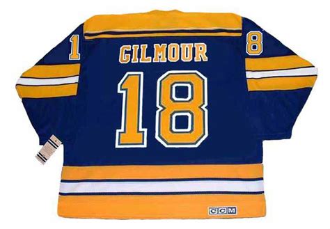 Doug Gilmour 1983 St Louis Blues Vintage Throwback Nhl Hockey Jersey