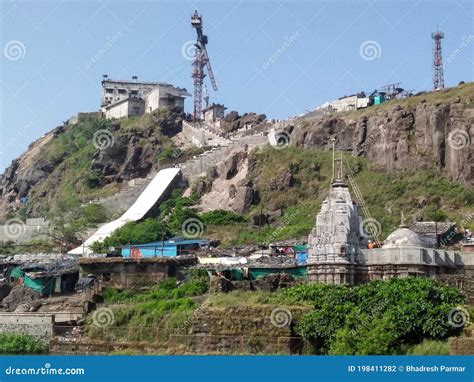 Pavagadh hill station stock photo. Image of landmark - 198411282