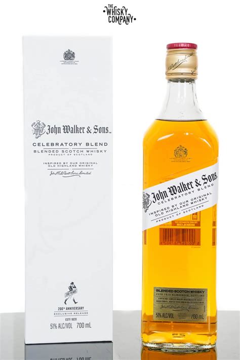 Johnnie Walker John Walker And Sons Celebratory Blend Limited Edition