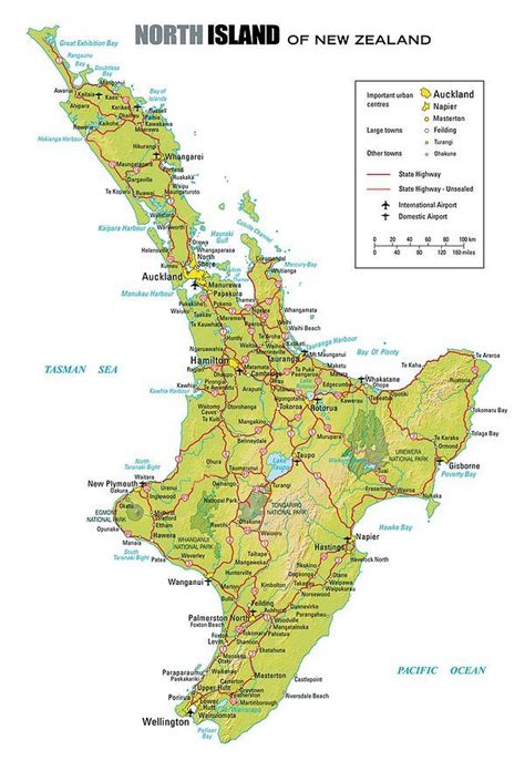 Image Result For Map Of North Island New Zealand Cities And Towns North Island New Zealand