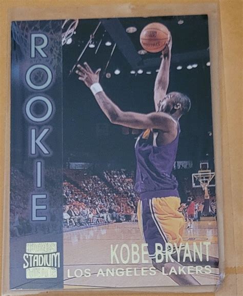 Topps Stadium Club Kobe Bryant Rookie Insert R9 EBay