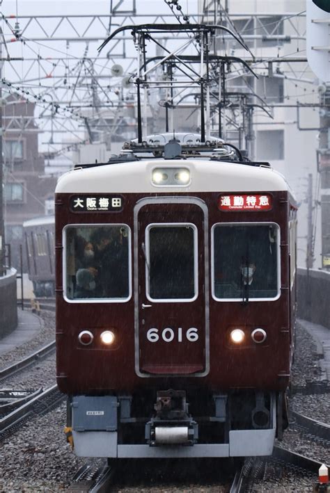 阪急電鉄 阪急6000系電車 6016 園田駅 鉄道フォト・写真 By Toyoさん レイルラボraillab