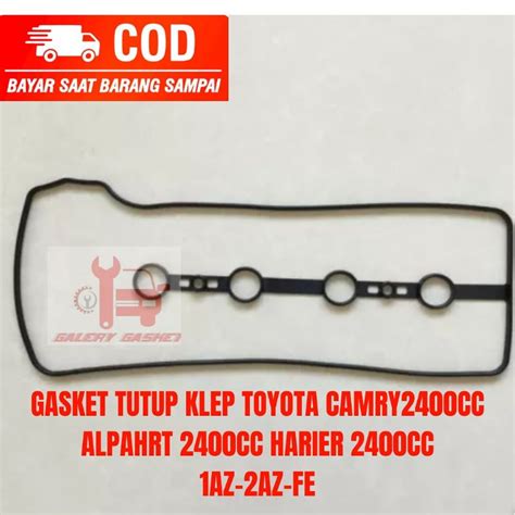 Jual PAKING TUTUP KLEP TOYOTA CAMRY ALPHARD HARIER 2400CC GASKET COVER