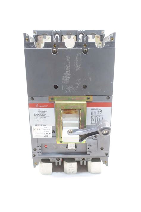 GE SKLA36AT0800 Spectra RMS 3P 800A 600V Circuit Breaker W 800A Plug