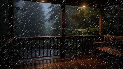 Lluvia Relajante Para Dormir Elimina El Insomnio Las Fuertes Lluvias