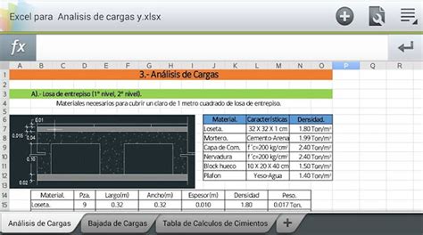 Excel Para Analisis De Cargas ~ Civiltotal