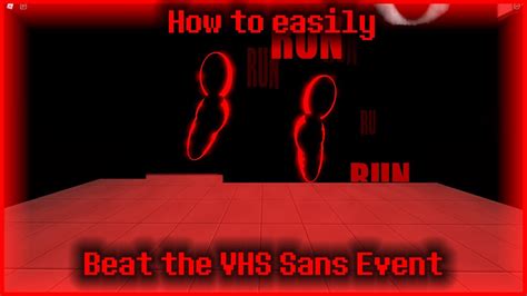 How To Beat The M Vhs Event Undertale Timeline Collapse Roblox