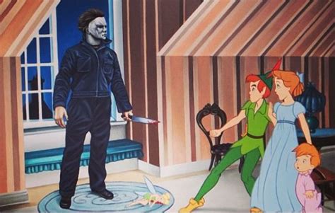 Disney Characters Meet Horror Icons in Amazing Fan Art