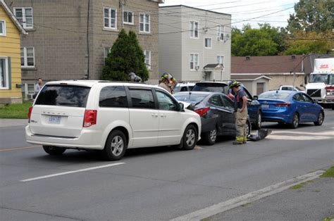 Four Vehicle Crash On Ninth Street Sends Two To Hospital Cornwall