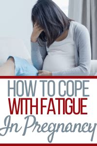 How To Cope With Extreme Fatigue During Pregnancy - New Mom Life