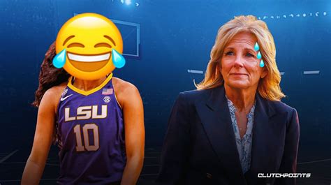 Lsu Basketball Angel Reese Goes Full Savage On Jill Biden For Iowa Take