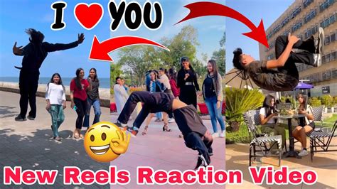 New Flip Stunt Video🔥😱backflip Public Reaction 😍💞cute Girls Flips