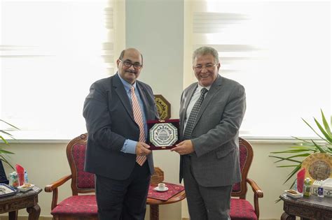 AQU president receives South Africa Ambassador to Palestine, discusses ...