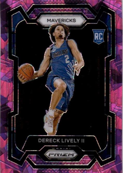 Dereck Lively II 2023 Prizm 163 Pink Ice Price Guide Sports Card