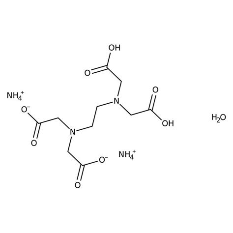 Diammonium Ethylenediaminetetraacetate Monohydrate Tci America