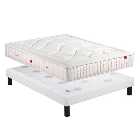 Ensemble Epeda APICURIA Confort Ferme 160x200 Avec 2 Sommiers Leroy