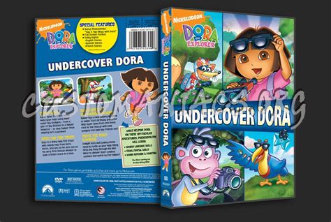 Dora the Explorer: Undercover Dora dvd cover - DVD Covers & Labels by Customaniacs, id: 53837 ...