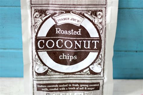 Latest Obsession Trader Joes Roasted Coconut Chips Olive And Laurel