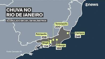 Chuva deixa 12 mortos no Rio de Janeiro e no Espírito Santo