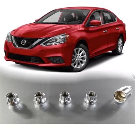 Birlos De Seguridad Nissan Sentra Acero Solido Cuotas Sin