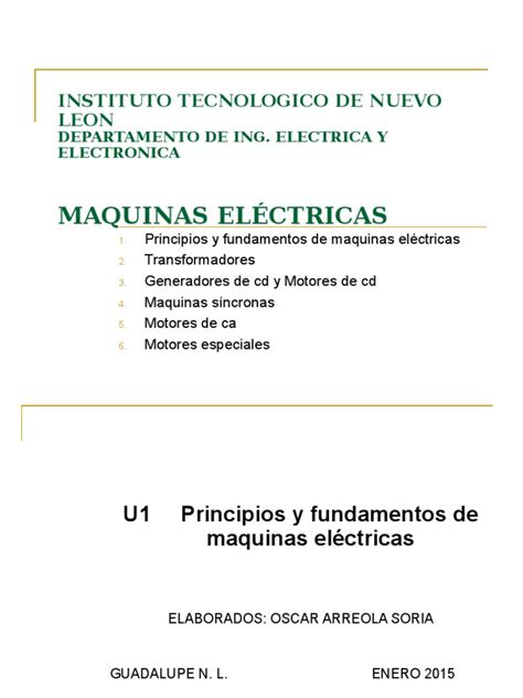 Pdf Itnl Principios Y Fundamentos De Maquinas Electricas Dokumen Tips