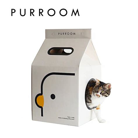 Purroom 牛奶盒貓抓板 貓抓板 貓抓窩 Pchome 24h購物