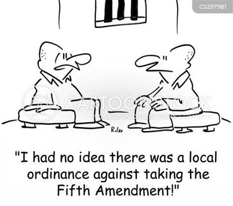 Fifth Amendment Cartoons and Comics - funny pictures from CartoonStock