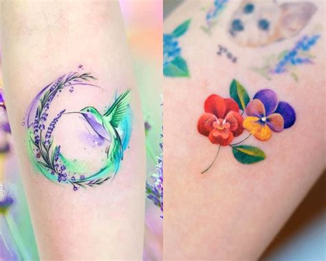 Estilos De Tatuajes Creativos Para Llenar Tu Piel De Color