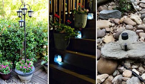 20 Cool and Easy DIY Ideas to Display Your Solar Lighting - WooHome