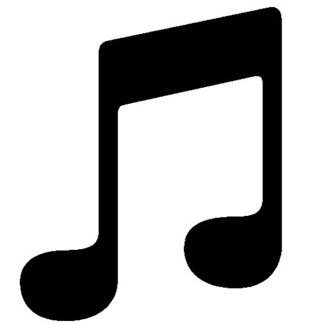 Musical Note White Icon Symbol Citypng